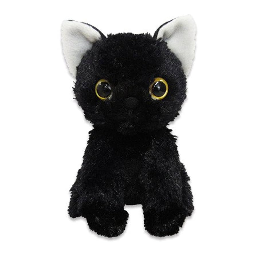 Amazon.co.jp: いっしょがいいね猫 ぬいぐるみ 黒猫 : おもちゃ